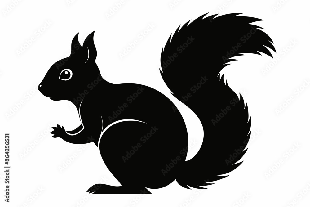 Squirrel black silhouette vector, sitting squirrel black silhouette Illustration, isolated black silhouette of a Squirrel collection, Squirrel Vector Squirrel black silhouette vector, sitting squirrel black silhouette Illustration, isolated black silhouette of a Squirrel collection, Squirrel Vector