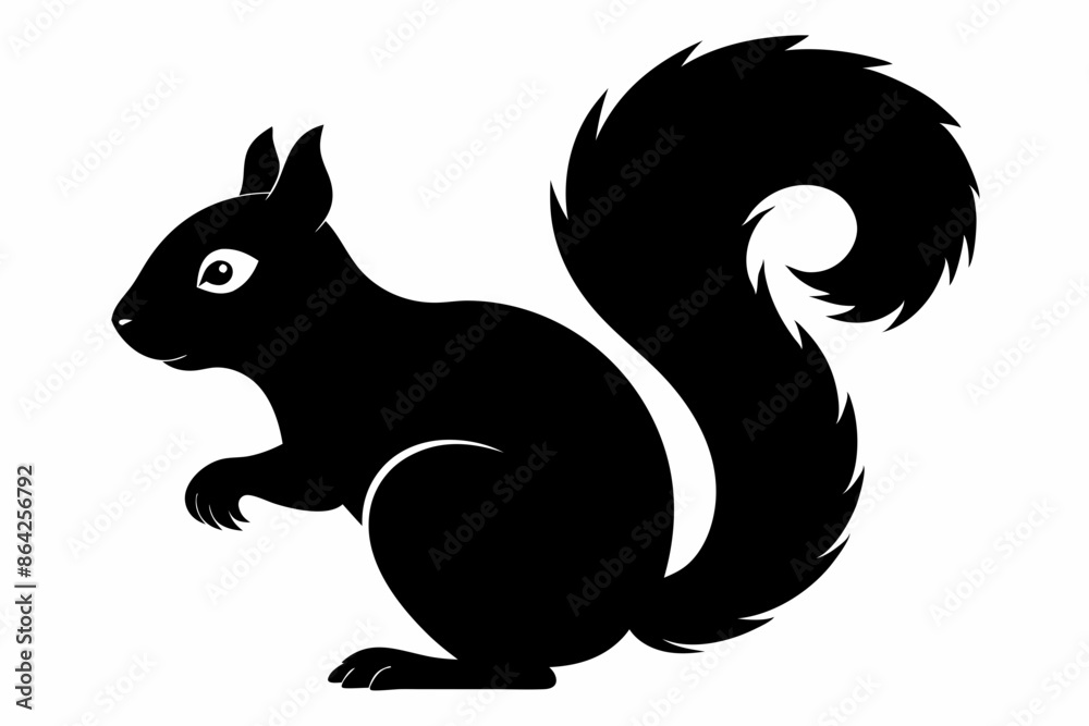 Squirrel black silhouette vector, sitting squirrel black silhouette Illustration, isolated black silhouette of a Squirrel collection, Squirrel Vector Squirrel black silhouette vector, sitting squirrel black silhouette Illustration, isolated black silhouette of a Squirrel collection, Squirrel Vector