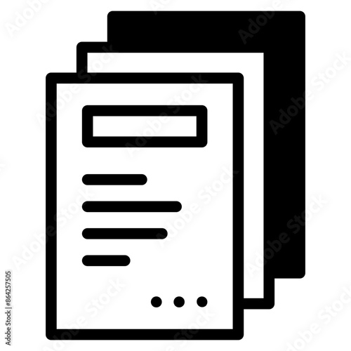 icon papper dualtone