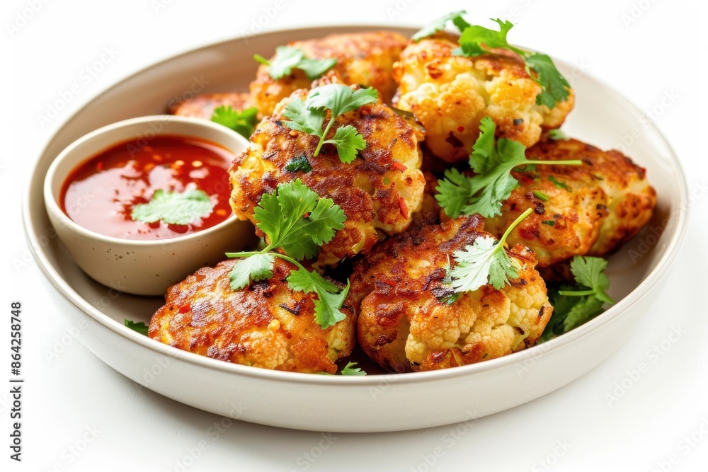 Cauliflower Fritters: A Visual and Gastronomic Pleasure Cauliflower Fritters: A Visual and Gastronomic Pleasure