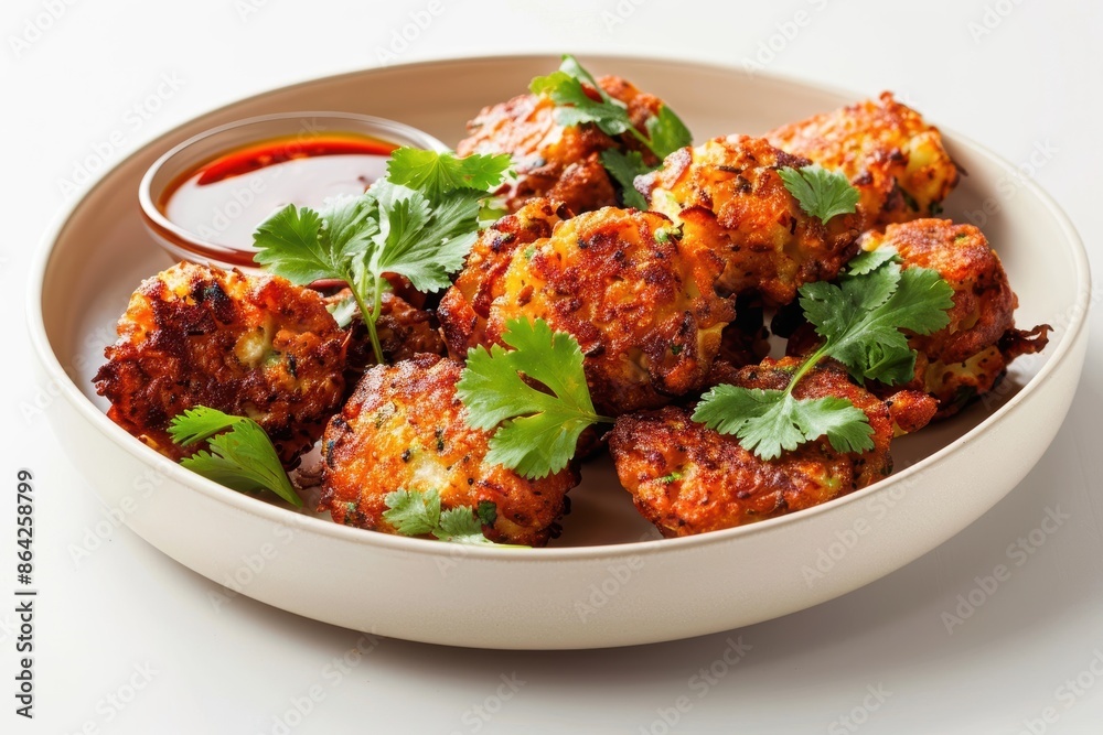 Crispy Cauliflower Fritters with Red Pepper Flakes Crispy Cauliflower Fritters with Red Pepper Flakes