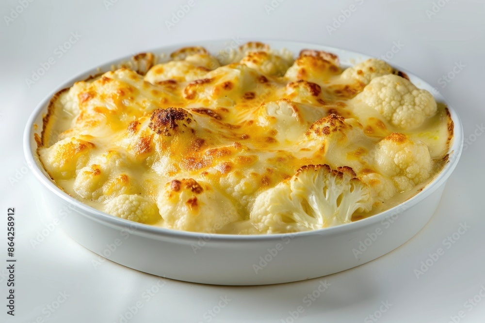 Gourmet Cauliflower Gratin with Crispy Golden Topping Gourmet Cauliflower Gratin with Crispy Golden Topping