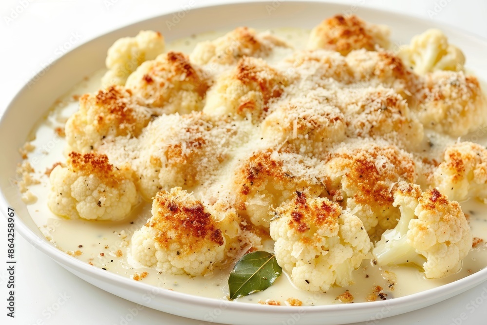 Creamy Cauliflower Gratin with Gruyere and Fresh Herbs Creamy Cauliflower Gratin with Gruyere and Fresh Herbs