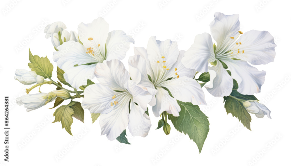 bouquet of white flowers watercolor isolated on transparent background cutout bouquet of white flowers watercolor isolated on transparent background cutout
