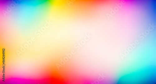 Abstract Gradient Background with Blurred Colors