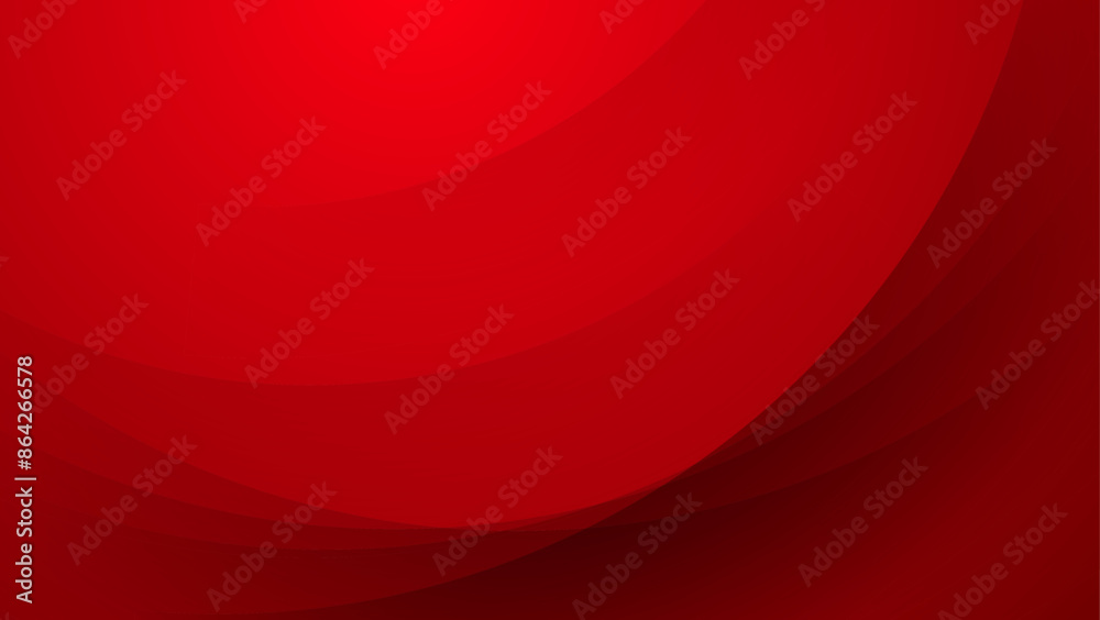 Obraz premium red abstract background with wavy layer and lines