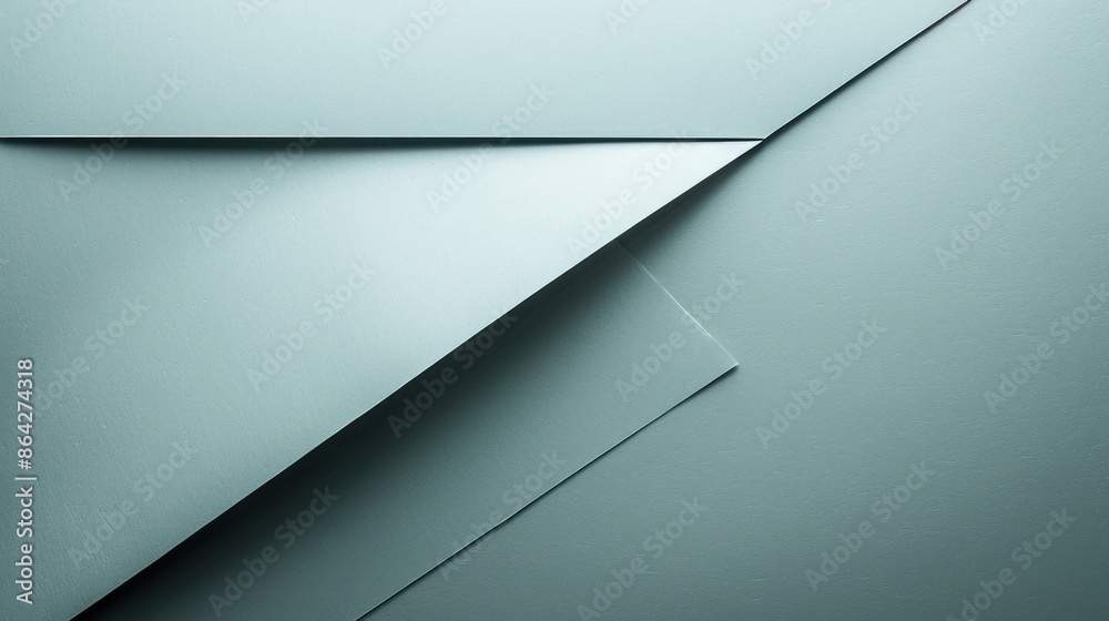 Abstract Geometric Pattern of Blue Paper Abstract Geometric Pattern of Blue Paper