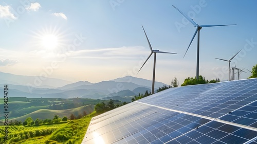 Talk about the developments in renewable energy technologies, like wind and solar energy.