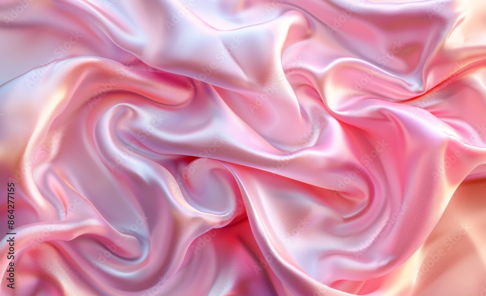 Fototapeta premium pink acetate fabric textured background for design purpose