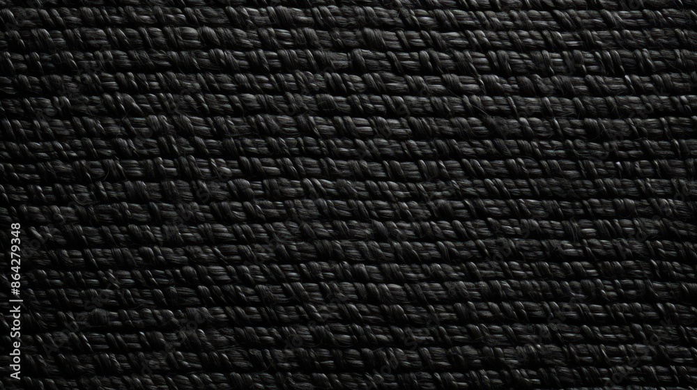 Black Woven Fabric Texture Black Woven Fabric Texture