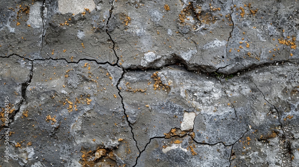 Fototapeta premium Textured Concrete Background: High-Resolution Image of Rough and Gritty Cement Surface for Design Inspiration and Architecture Concepts