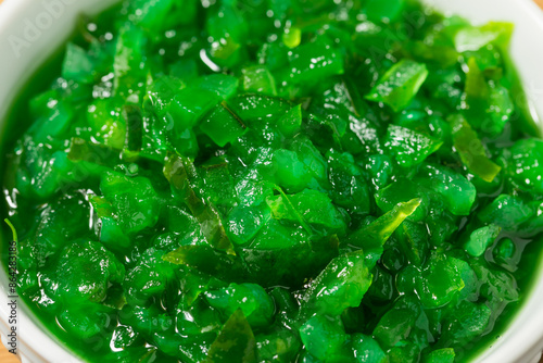 Картината върху платно Chicago Style Neon Pickle Relish