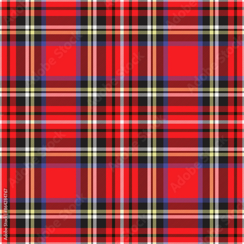 Plaid pattern,Tartan pattern,Check pattern Scottish style of colored lines most perfect design seamless pattern texture for fabric design,EPS 10