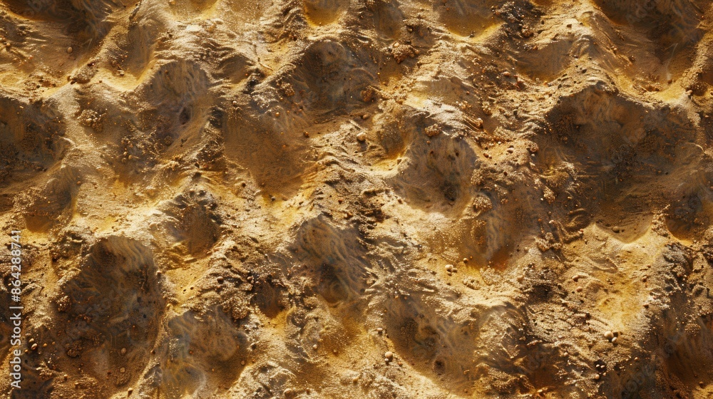 Arid Beauty - Detailed Close-up of Gritty Sand Texture on Desert Dune with Visible Grains Arid Beauty - Detailed Close-up of Gritty Sand Texture on Desert Dune with Visible Grains