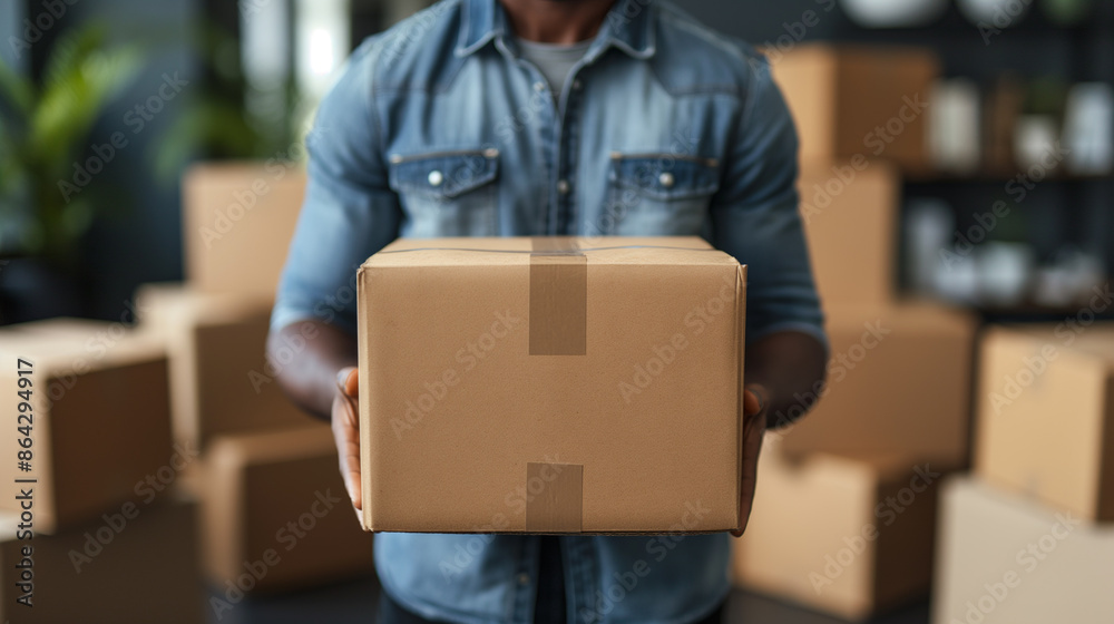 cardboard boxes into a business warehouse cardboard boxes into a business warehouse