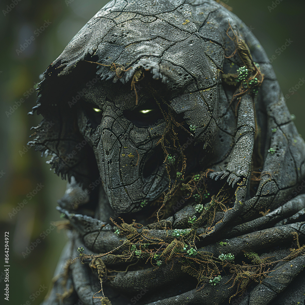 a green dangerous man character made with generative ai a green dangerous man character made with generative ai