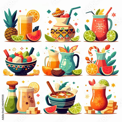 Traditional Mexican drinks