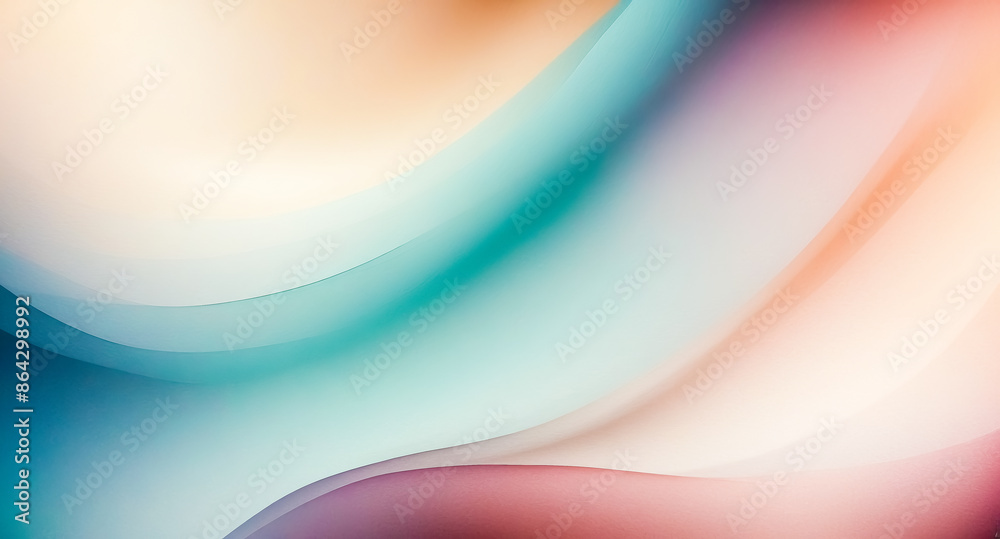 Abstract Pastel Background with Fluid Shapes Abstract Pastel Background with Fluid Shapes
