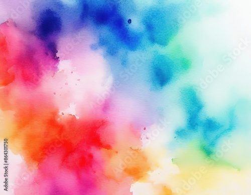 watercolor abstract background. bright colors.