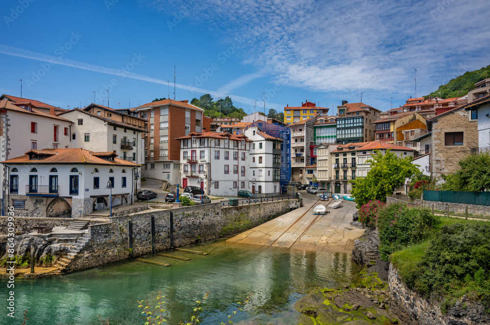 Sailor village of Mundaka at Basque Country, Spain. Sailor village of Mundaka at Basque Country, Spain.