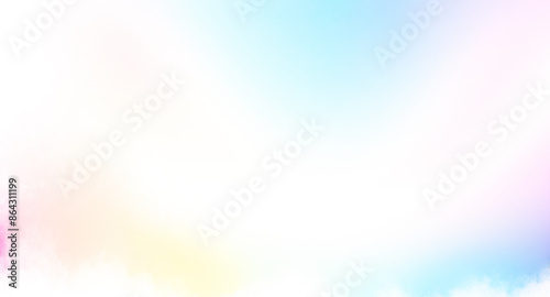 Abstract Gradient Background with Pastel Colors