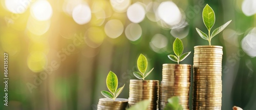 Energy cost rise depicted with wind turbines, renewable energy, sustainable solutions