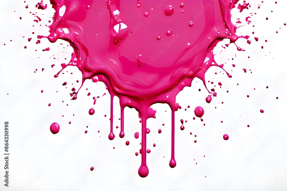 pink Paint Splatter Transparent white Background pink Paint Splatter Transparent white Background