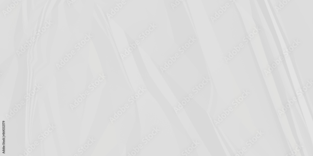 Fototapeta premium White paper texture is crumpled paper texture. White crumpled and creased paper texture. white crumpled blank paper texture. Grunge paper texture.