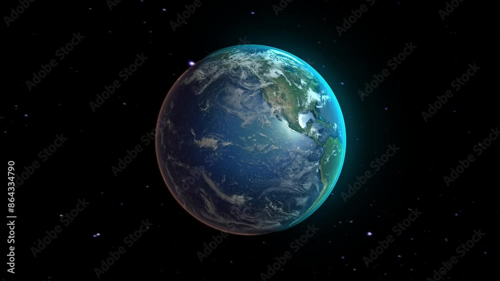 Realistic Earth Zoom to Countries from Space and Orbit Italy Version 4K 60 FPS Realistic Earth Zoom to Countries from Space and Orbit Italy Version 4K 60 FPS