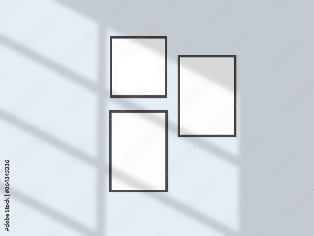 Frames mockup, Blank , wall concept of proposal and design phase of a product background