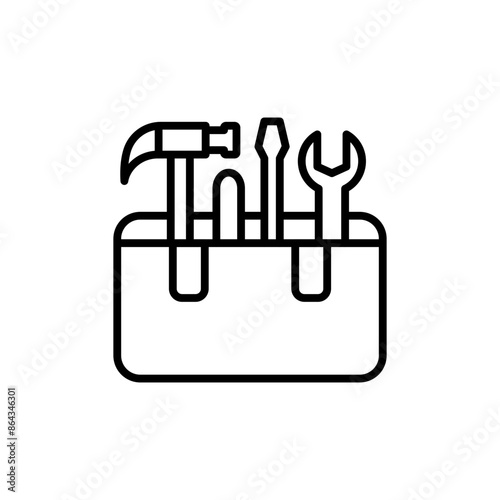 Toolbox Icon for Maintenance and Repair Services