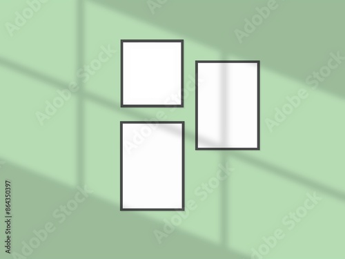 Picture frame hanging on a minimal wall