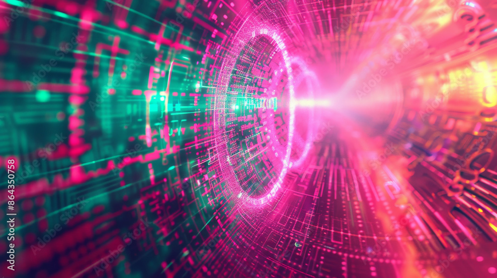 Neon Pink and Green Digital Art
Neon Pink and Green Digital Art