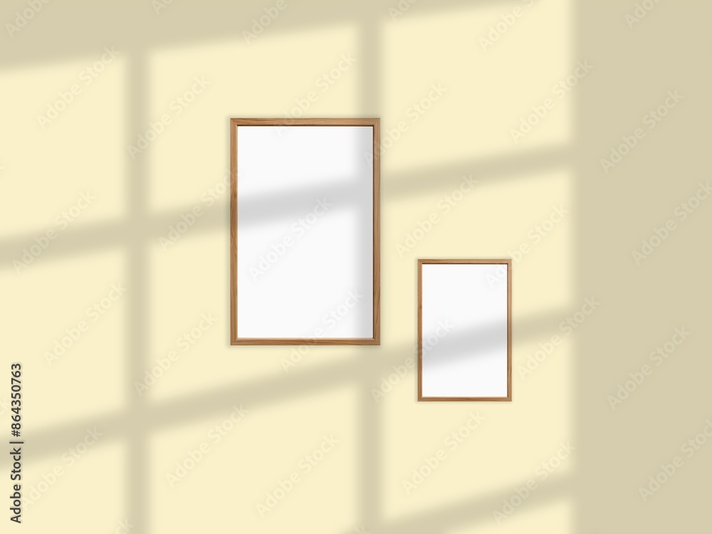 Picture frame hanging on a minimal wall
