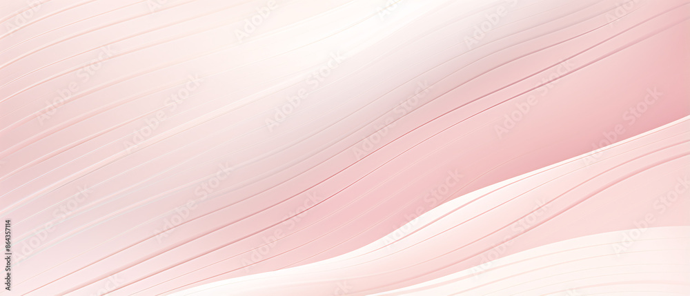 Fototapeta premium Premium background design featuring a soft pink hue with elegant white line pattern texture.