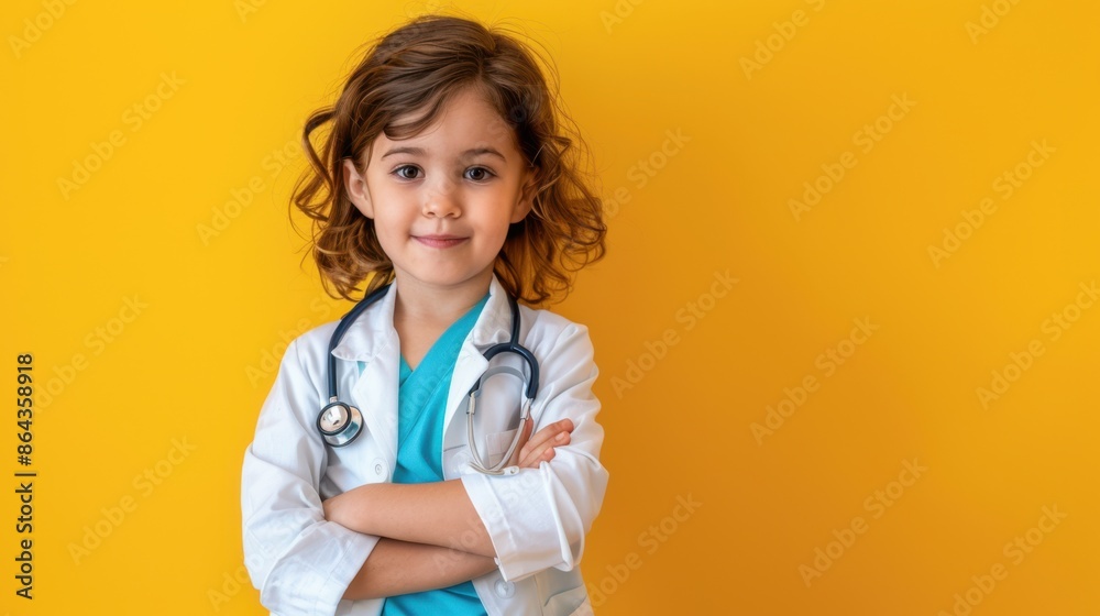 The cute child doctor The cute child doctor