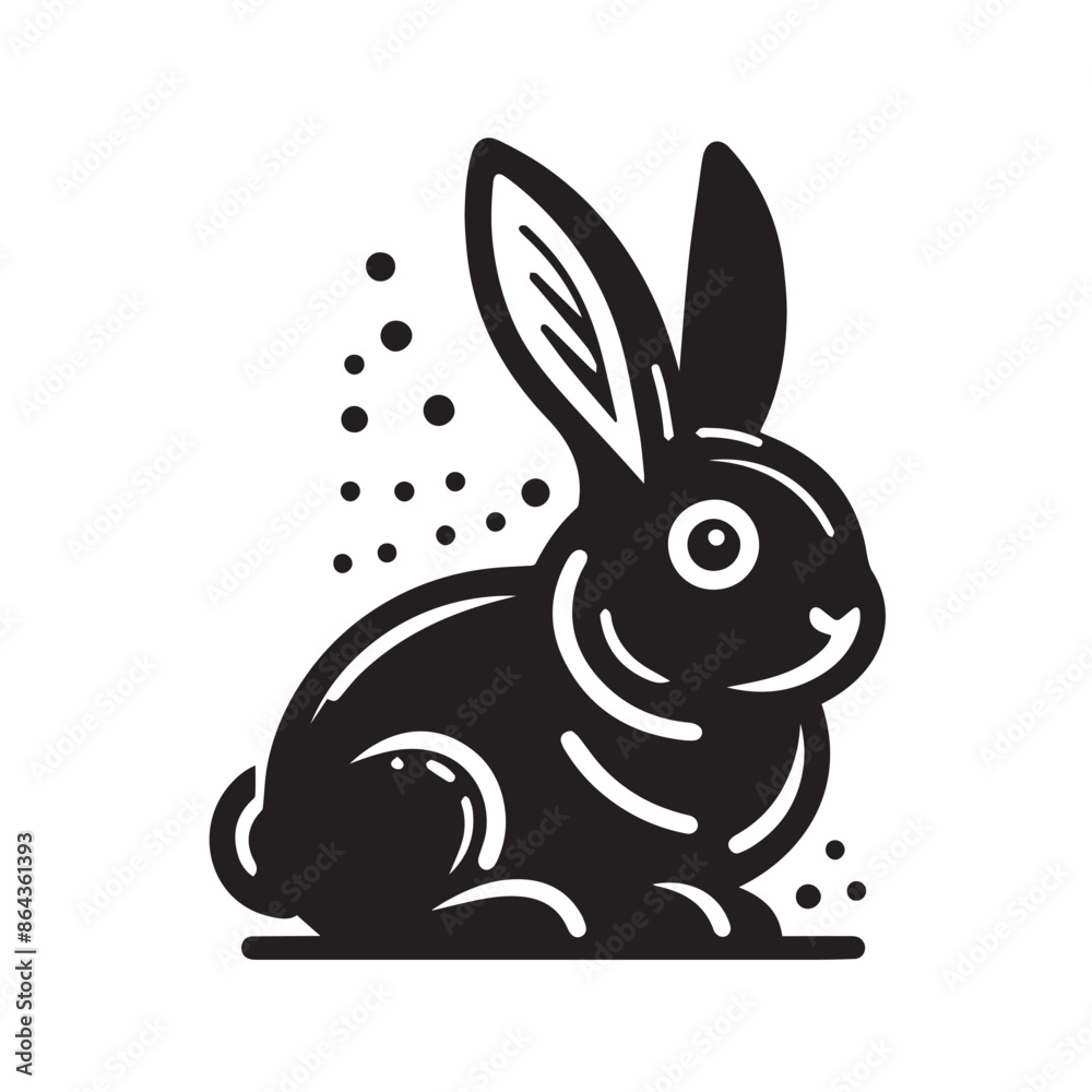 Obraz premium illustration of a rabbit