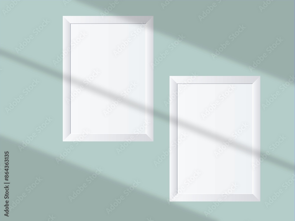 Empty photo frame for mockup minimal Empty photo frame for mockup minimal