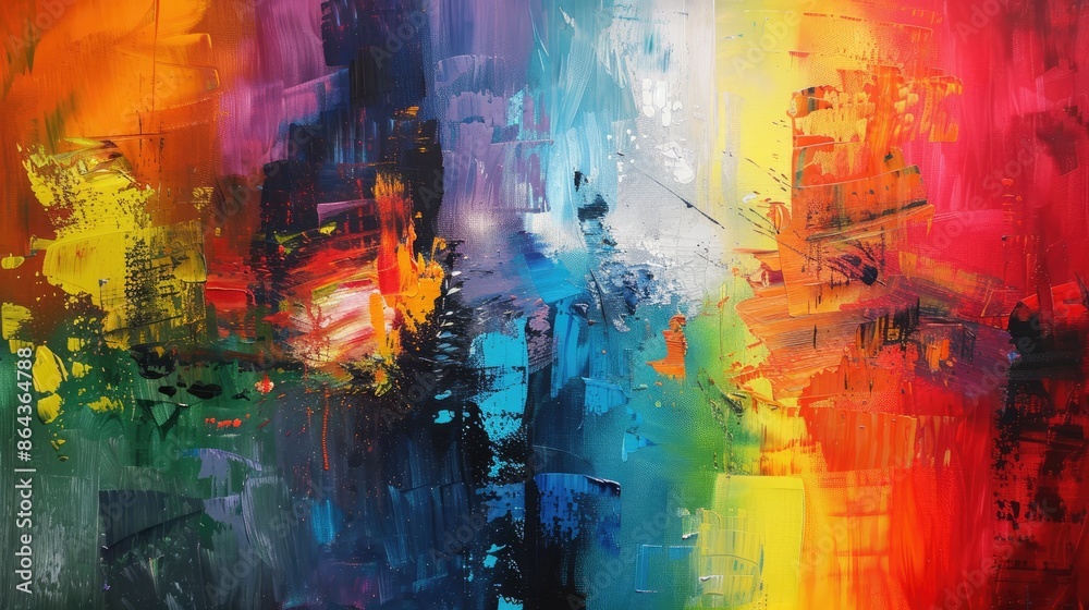 Abstract art canvas background painting Abstract art canvas background painting