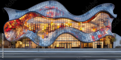 futuristic architecture