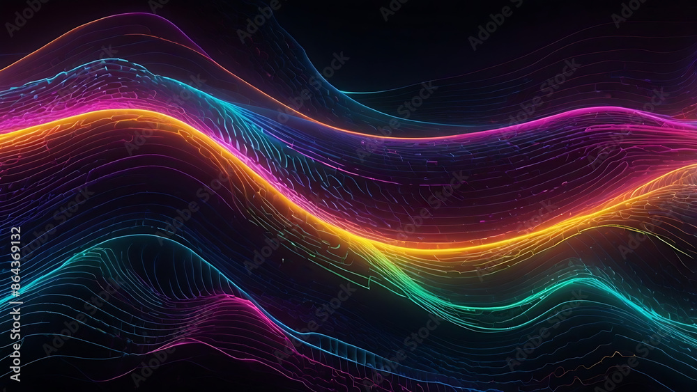 Background simple neon - 6 Background simple neon - 6