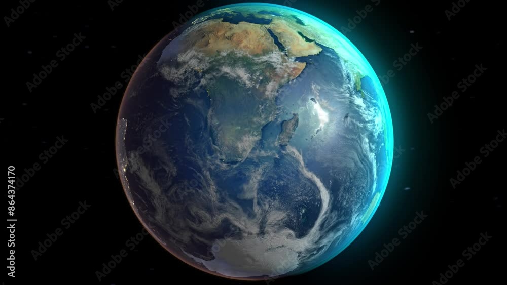 Realistic Earth Zoom to Countries from Space and Orbit Chile Version 4K 60 FPS Realistic Earth Zoom to Countries from Space and Orbit Chile Version 4K 60 FPS