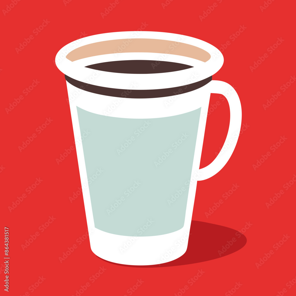 Coffee cup logo icon vector illustration.
Coffee cup logo icon vector illustration.