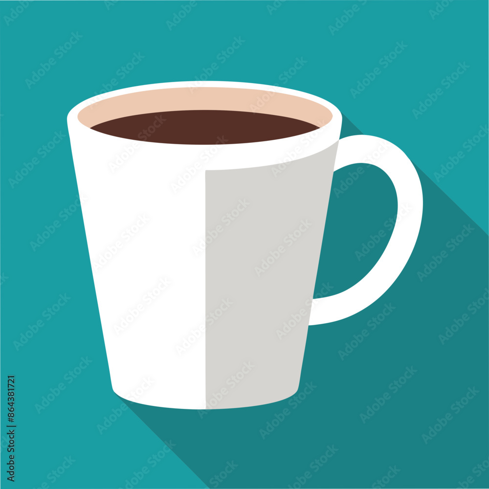 Coffee cup logo icon vector illustration.
Coffee cup logo icon vector illustration.