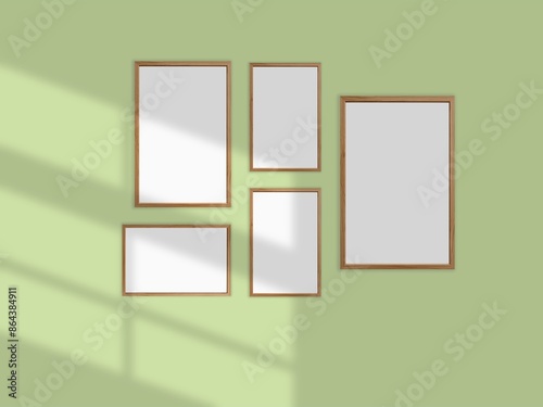 blank frame mockup for you design. Layout mockup good use for your design preview.