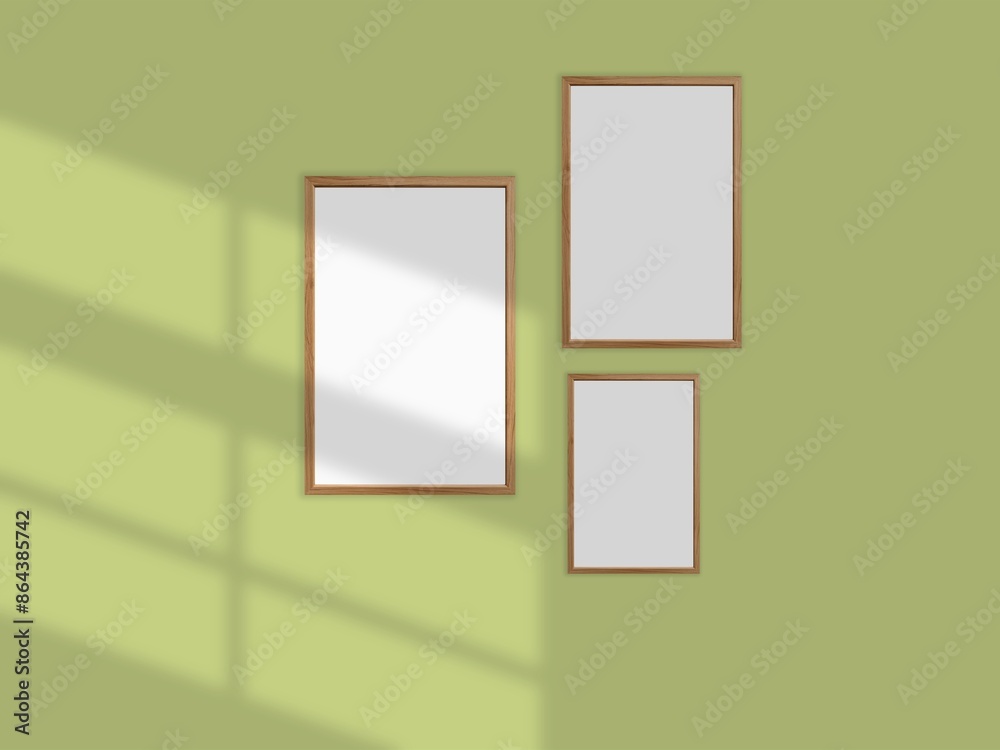 Empty frame on a wall mockup template blank picture frame Empty frame on a wall mockup template blank picture frame
