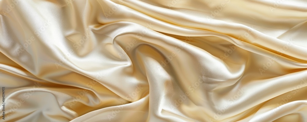 Golden Silk Fabric Background. Luxurious, Smooth, and Elegant Texture Golden Silk Fabric Background. Luxurious, Smooth, and Elegant Texture