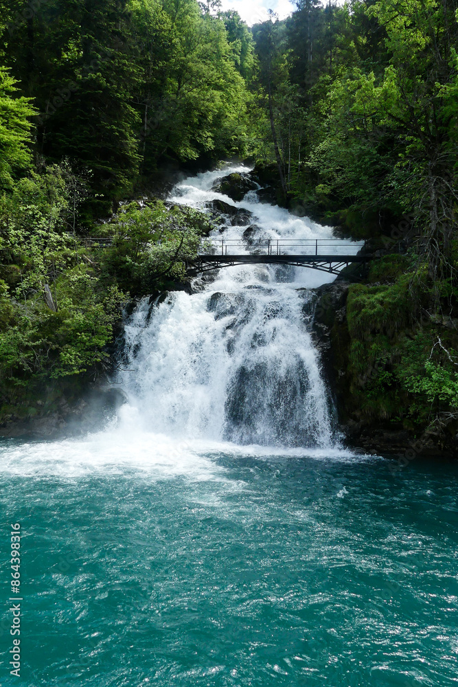 Fototapeta premium Wasserfall Griessbach