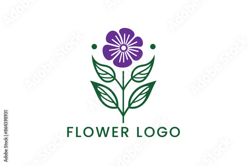abstract floral design Logo Vector Sublimation Design