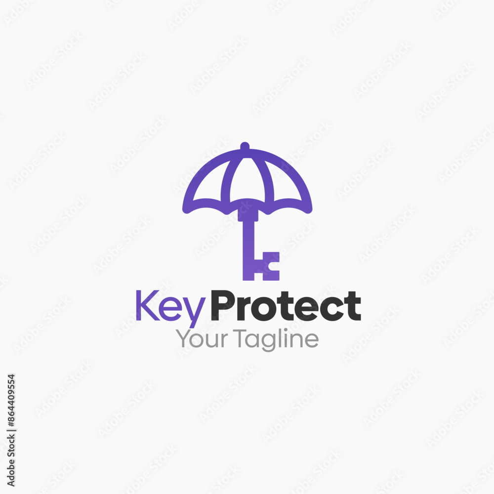 Key Protect Logo Vector Template Design. Good for Business, Start up, Agency, and Organization Key Protect Logo Vector Template Design. Good for Business, Start up, Agency, and Organization